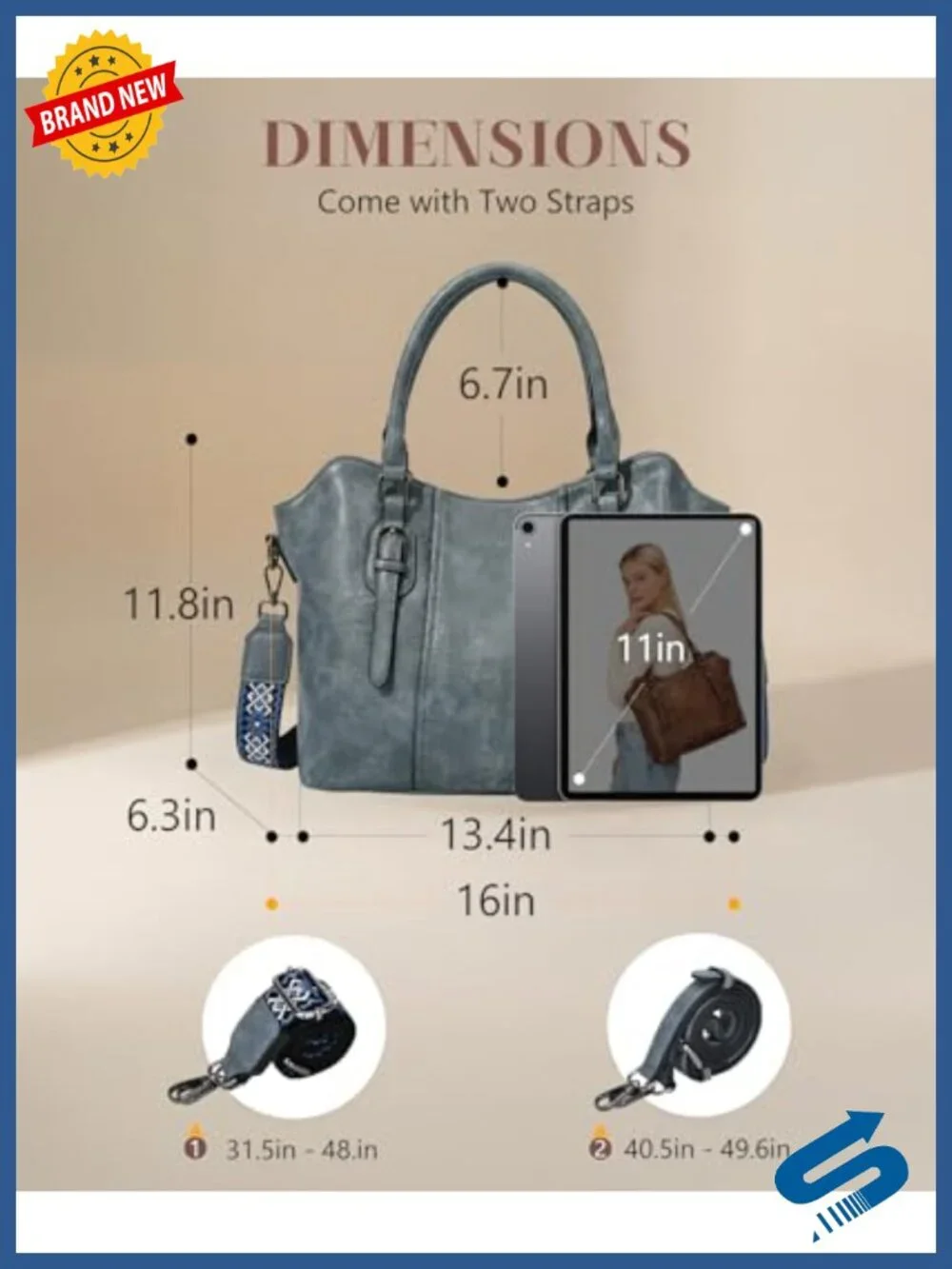 VASCHY Hobo Purse for Women